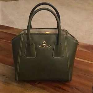 Valentino by Mario Valentino olive bag satchel